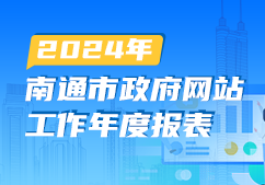 2024年南通市政府網(wǎng)站工...